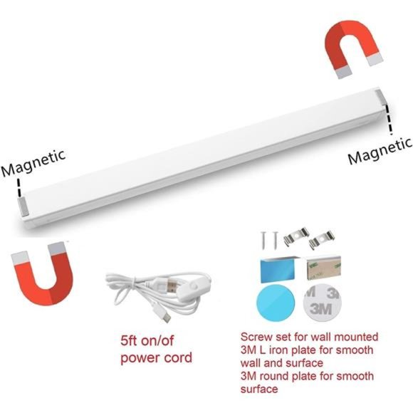 UV Black Light Bar USB DC 10W 1ft LED Blacklight Bar Strip Lights for Bedroom - Picture 2 of 6